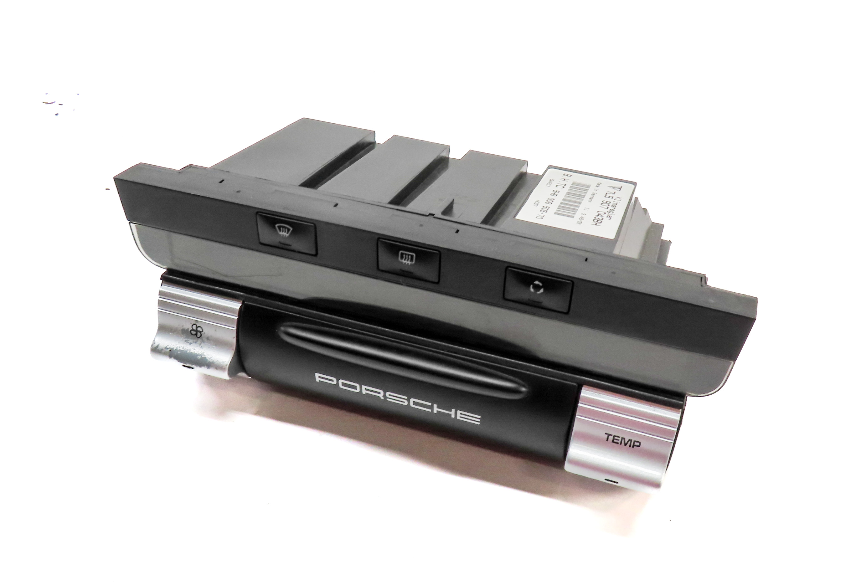 2008-2010 PORSCHE CAYENNE (957) FRONT HEAT AIR AC HVAC CLIMATE CONTROL PANE — exact item pictured